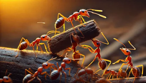 Les fourmis et la maîtrise du poids sans blessure